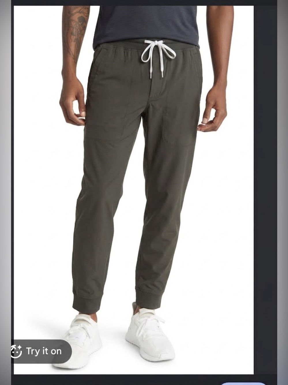 Vuori Meta Jogger Pants In Olive Green Men’s , XL